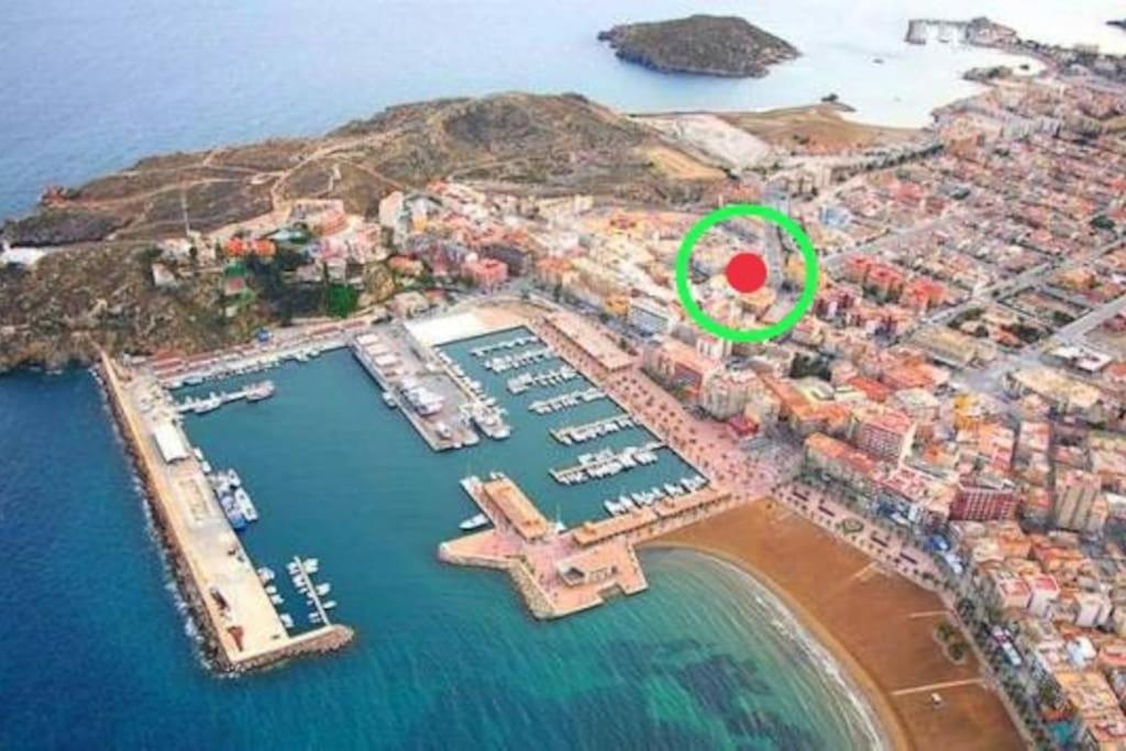 Апартаменты Piso Acogedor Muy Bien Situado En Puerto Mazarron Пуэрто-де-Масаррон Экстерьер фото